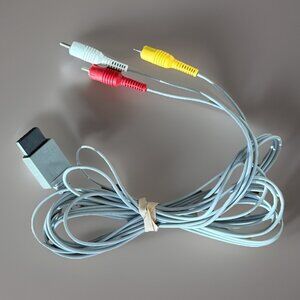 OEM Nintendo Wii AV RCA Audio Video Composite Cable TV Connecting Cord RVL-009